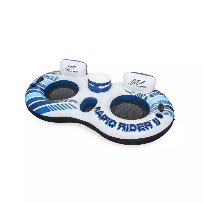 BESTWAY 2.51M X 1.32M RAPID RIDER II (Contents: 1 double tube,repair patch.)