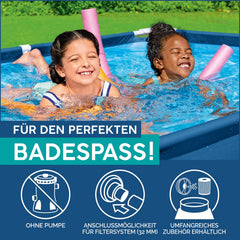 BESTWAY 2.59M X 1.70M X 61CM POOL (Contents:one pool)