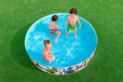 BESTWAY Φ1.83M X H38CM DINOSAUR FILL'N FUN (Contents:1 pool, repair patch) Age 2+