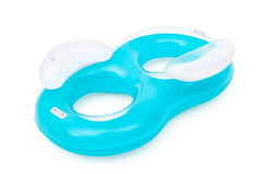 BESTWAY 1.88M X 1.17M DOUBLE RING LOUNGE (Contents:One float, repair patch)