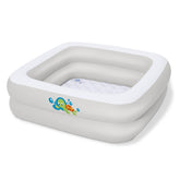 BESTWAY 86CM X 86CM X 25CM SCRUB-A-DUB BABY TUB (Contents:1 tub, repair patch) Age 0-3