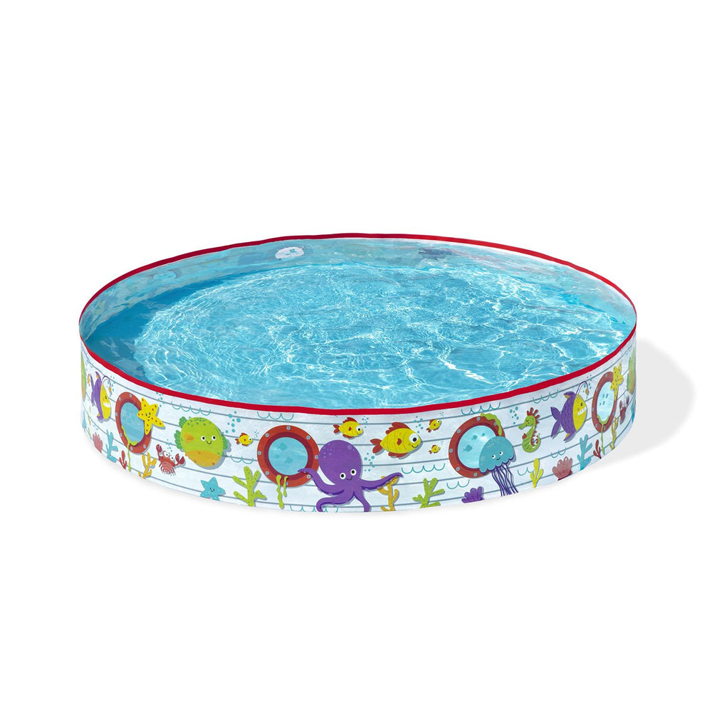 BESTWAY Φ1.52M X H25CM FILL 'N FUN POOL (Contents:One pool, repair patch.) Age 2+