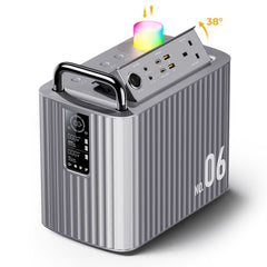 محطة الطاقة المحمولة فولتمي هاكو HK-600 (هاكو لايت) 600 واط / 577.2 واط/ساعة / فضي / المملكة المتحدة