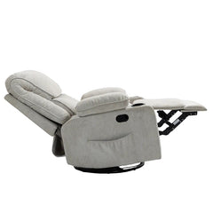 Black Bull Premium Sofa Swivel Rocker Recliner – Fabric
