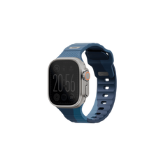 سوار ساعة أبل من المطاط FKM من UNIQ STRIDE مقاس 49/46/45/44 مم - عاصفة (عاصفة/أزرق بحر إيجة)