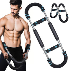 Black Ball Ultimate Twister Arm Trainer, Adjustable Chest Exercise Machine, Arm Trainer for Men, Portable Home Fitness Equipment with Spring Resistance