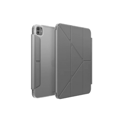 UNIQ CAMDEN CLICK NEW IPAD AIR 11 (2024) - RHINO GREY (RHINO GREY)