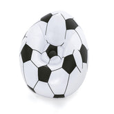 Bestway 1.14M X 1.12M X 66CM Beanless Soccer Ball Chair (Contents:1 chair, repair patch) Age 6+