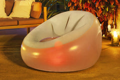 Bestway 1.02M X 97CM X 71CM Inflate-A-Chair LED Air Chair (Contents:Chair, repair patch.)