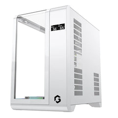 GAMEON Infinity Midnight Series ARGB Mid Tower Gaming Case 4 Fans - White
