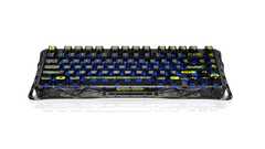GravaStar Mercury K1 Lite 75% Wireless Mechanical Gaming Keyboard,Transparent Black