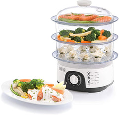 Black & Decker Food Steamer 3-Tier 775W