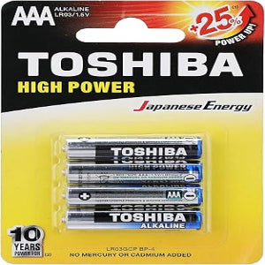 TOSHIBA LR03GCP AAA BP4CN