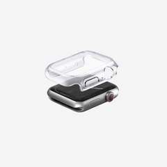 UNIQ GARDE HYBRID WATCH CASE WITH SCREEN PROTECTION 41MM DOVE (CLEAR)