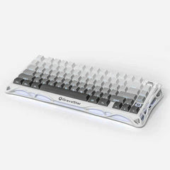GravaStar Mercury K1 75% Wireless Mechanical Gaming Keyboard,Gradient White