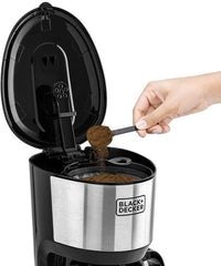 Black & Decker Drip Coffee Maker 10 Cups 750W - DCM750S-B5