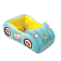 Bestway 1.19m x 79cm x 51cm Race Car Ball Pit (1 race car, 25 play balls, repair patch) Age 2+