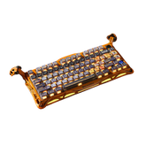 GravaStar Mercury K1 Pro 75% Wireless Mechanical Gaming Special Edition Keyboard - Battle Worn Yellow