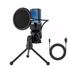 Redragon GM212 ADNE RGB Streaming Microphone - Black