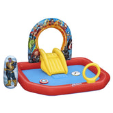 Bestway 2.11M X 1.98M X 1.25M Avengers Assemble Play Center (1 pool, 2 inflatable disks, 1 bop bag, repair patch.) Age 2+