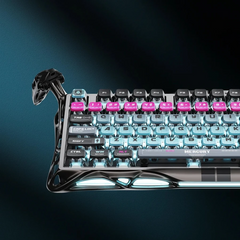GravaStar Mercury V75 Pro 75% Hall Effect Magnetic Switch Gaming Keyboard ,Cyberpunk