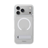 Torrii TORERO (Stand Case+MagSafe Compatible) Cover For iPhone 18 Pro Max (6.9”) - Clear-4895264801205