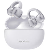 Promate AudioFit™ Open Ear Clip On TWS Earbuds w/ IntelliTouch,White