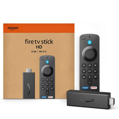 Amazon Fire TV Stick HD (2024) Streaming Device with Alexa Voice Remote, 8GB & Wi-Fi 5 - Black