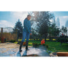 BLACK+DECKER |1700W, 125 Bar Corded Pressure Washer |Vertical| Portable and easy to store |Orange + Black