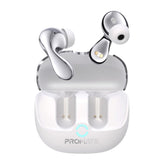 Promate High-Definition Hybrid ANC TWS Earbuds with intellitouch,White