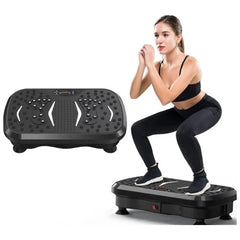 Pre-order: Black Bull Crazy Fit and Vibration Massage Plate, Vibration Plate for 150-Speed Adjustable with 120 kg Capacity