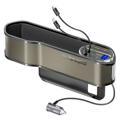 منظم سيارة متعدد الوظائف ومحطة شحن بقدرة 65 واط - بني