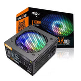 Darkflash AK1000 Non-Modular Power Supply, 1000W Power, Pure Aluminum Heatsink