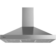 Midea Built-in 90cm Chimney Hood, Stainless Steel, Electronic Control, 4speeds