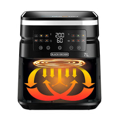 Black & Decker Grand Digital Airfryer 7 L - 1800W