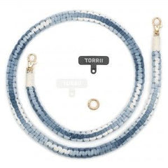 Torrii Knotty Braided Crossbody Strap – Gradient Blue-4897078509001