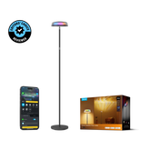 Govee Uplighter Floor Lamp 3 in 1 Lighting Effects, Dynamic Ripple Effect, RGBWW+RGBIC+WW Colors - H60B0