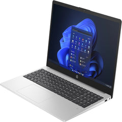 لابتوب HP 250 G10 - شاشة FHD مقاس 15.6 بوصة / معالج i7-1355U / ذاكرة وصول عشوائي 8 جيجابايت / قرص SSD من نوع NVMe M.2 بسعة 512 جيجابايت / نظام التشغيل Windows 11 Pro / ضمان لمدة عام / فضي