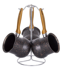 OSFE Granite Cookware Set 23 PCS - White