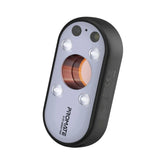 PROMATE Portable Anti-Peep IR Camera Detector with Trigger Alarm & Flashlight,Black