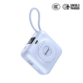 XPower MINI CORE S1052 Type-C Digital Display 10000mAh PD+PPS Magnetic Power Bank - Sky Blue