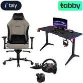 Bundle :Logitech Driving Force G29 Racing Wheel + Driving Force Shifter for G29 + Deadskull Gaming Chair + Gamax D2208B Gaming Desk
