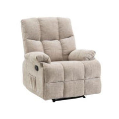 Lounge Swivel Rocking Recliner Sofa – Premium Chenille Fabric Comfort Design (88×94×103 cm) – Beige