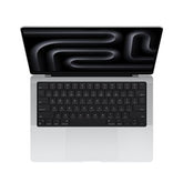 أبل ماك بوك برو 16 بوصة، معالج M3 ثماني النواة، معالج رسوميات عشري النواة، ذاكرة وصول عشوائي 18 جيجابايت، قرص صلب SSD بسعة 512 جيجابايت (لوحة مفاتيح إنجليزية/عربية) - فضي