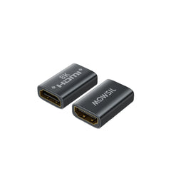 Mowsil HDMI 8K Coupler FF - 2 Pack ,Black