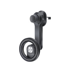 Promate - MagGrip™ Cradleless Magnetic Ring Smartphone Holder for AC Vent , Secure Anti-Slip Mount ,BLACK