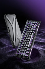 GravaStar Mercury V60 Pro 60% Hall Effect Magnetic Switch Gaming Keyboard Special Edition - Cyber Frost Black