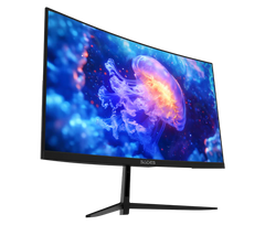 Sades NC-Pelagia SC-CJ04F24B, 24" FHD 1920x1080, 200Hz, 0.5ms, HDMI 2.1, VA, Curved Gaming Monitor - Black