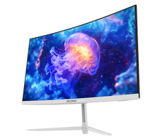 Sades NC-Pelagia SC-CJ04F24W, 24" FHD 1920x1080, 200Hz, 0.5ms, HDMI 2.1, VA, Curved Gaming Monitor - White