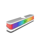 Sades Posevolt SA-SP01-W compact Desktop Soundbar with 6 RGB Modes - White